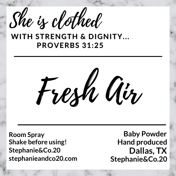 Fresh Air Room Spray