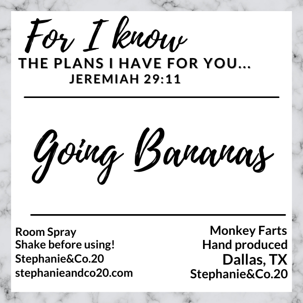 Going Bananas Room Spray