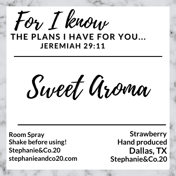 Sweet Aroma Room Spray